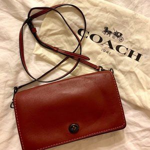 Coach Dinky Crossbody (Bordeaux)